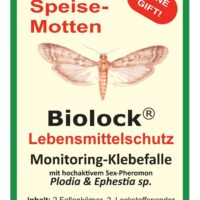 Biolock® Speisemotten-Monitoring-Klebefalle 4 Fallen mit 4 Lockstoff/Pheromon