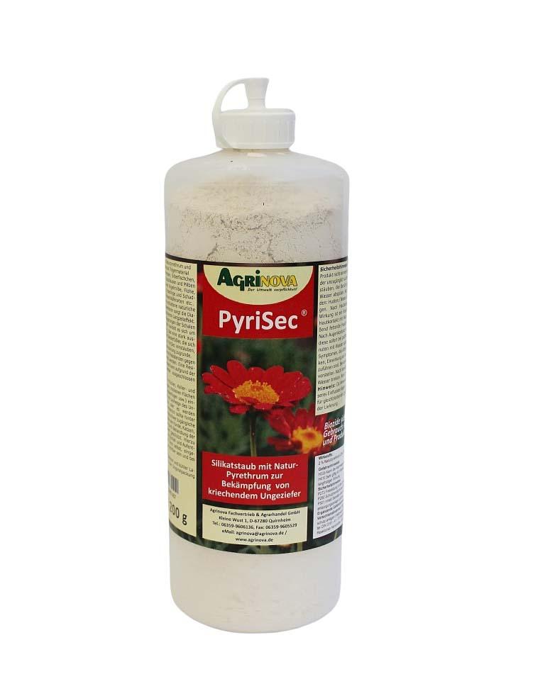 PyriSec Bio-Insektizid mit Kieselgur und Natur-Pyrethrum - 200 g