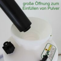 Birchmeier DR5 Pulver-Zerstäuber Einfüllöffnung